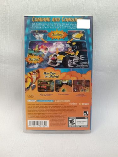 Crash Tag Team Racing Psp (Reacondicionado)