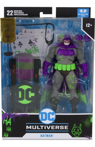 Figura Mcfarlane Toys Batman Gold Label Multiverse Edición