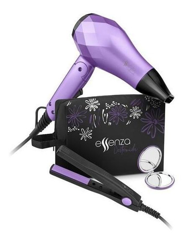 Kit Secador E Prancha De Viagem Essenza Multilaser Eb052