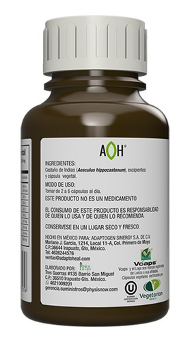 Adaptoheal Castaño De Indias 150 Cápsulas