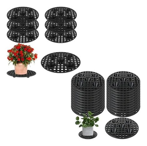 24 Elevadores De Macetas De Nivel De Planta De 8 Pulgadas Co