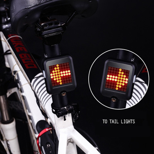 Freno Automático Y Luces Direccionales, Impermeable, Usb