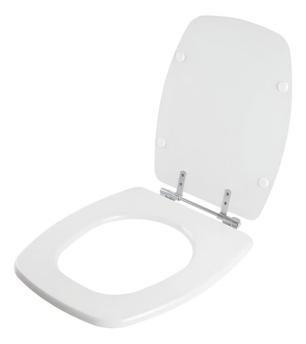 Assento Sanitário Poliéster Amarilis Branco Para Fiori 6lpf