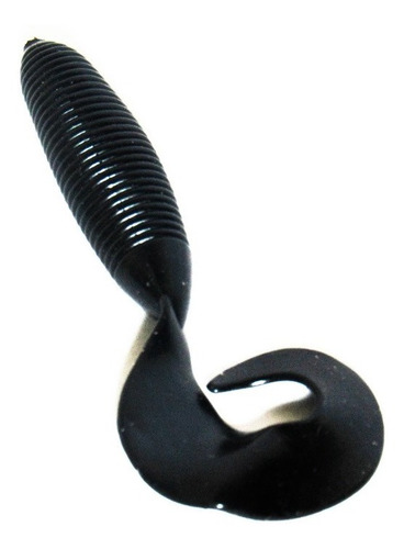 Imagem 6 de 7 de Pacote Com 12 Iscas Artificiais Grub Silicone P/ Pesca