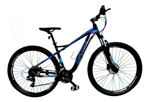 Imagen 1 de 4 de Bicicleta Corleone Rin 29 Hidráulica Shimano Negro Azul
