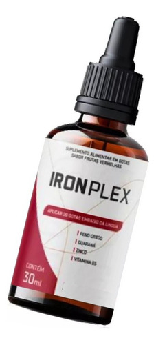 2x Ironplex Original 30ml Fórmula Avançada Iron Plex