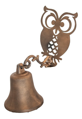 Campana / Llamador De Puerta Chapa Cortado Laser Y Hierro 