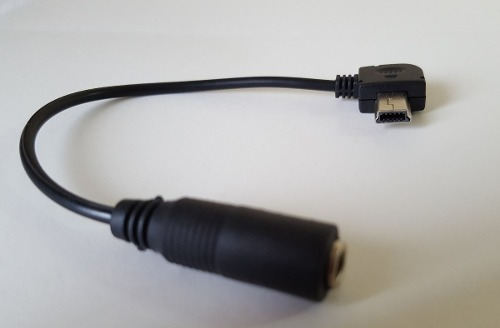 Cabo Adaptador Gopro 3 3+ 4 Microfones P2 3,5mm 10 Pinos
