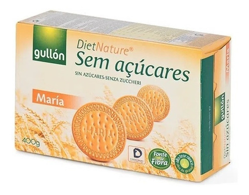 Imagem 1 de 1 de Biscoito Maria Diet Sem Açúcar Gullon 400g