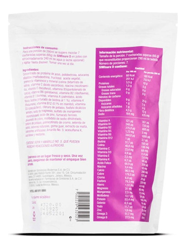 Dieta Polimerica Simisure D Polvo Vainilla Sobre 462 G