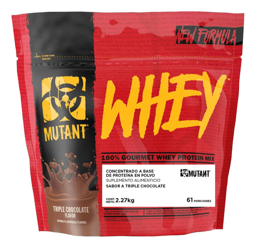 Mutant Whey Proteína en Polvo sabor Triple Chocolate - 5 LB