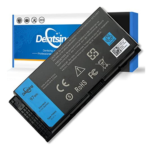 Bateria Dentsing Fv993 Para Dell Precision M4600 M4700 M4800 M6600 M6700 M6800 9 Celdas 97wh Fv993 Fjj4w