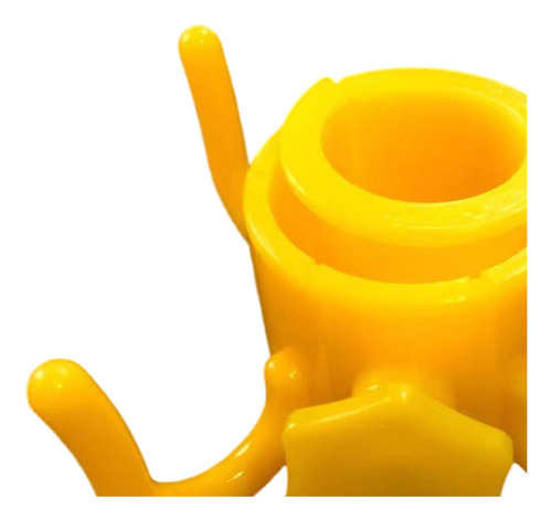 Colgador De Ganchos Para Sombrilla De Playa Amarillo