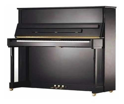 Piano Bechstein B 124 Impossant Negro Poliester