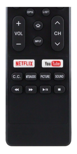 Control Compatible Con Atvio At-u58s840 Smart Tv Directo