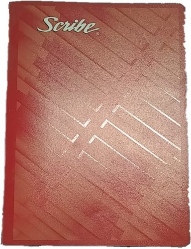 Cuaderno Francés Scribe Grapa 100 Hojas Cuadro Grande 5 Pzs