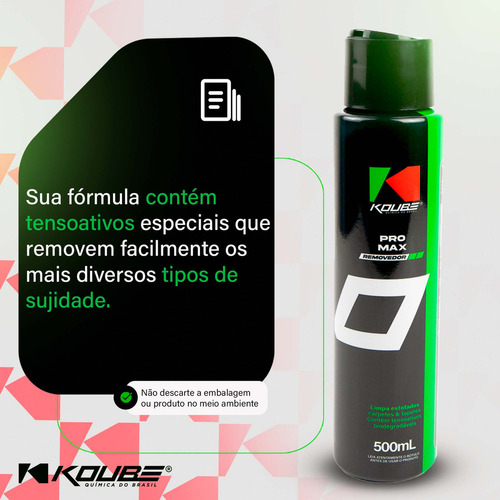 Pro Max Removedor 500ml Limpa Sem Prejudicar Koube