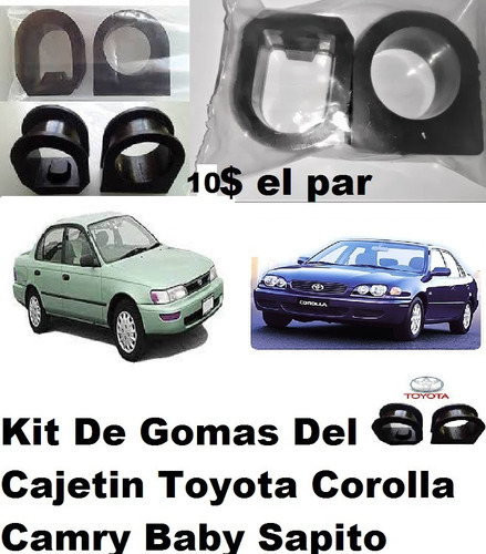 Gomas Del Cajetin Toyota Corolla Camry Baby Sapito 