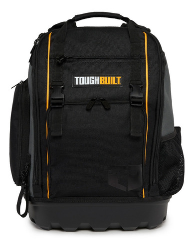 Mochila De Herramientas Laptop 31 Bolsillos 22kg Toughbuilt Color Negro