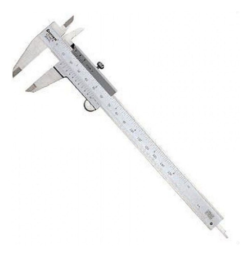 Paquimetro Em Aço Inox Fosco 150 X 02 Starrett