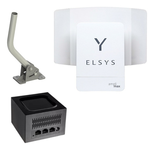 Pack Elsys Amplimax 4g+ Repetidor De Wifi Mesh+ Mastil