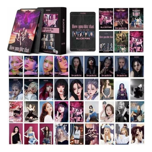 4 Paquetes Photocard De Blackpink (220 Piezas) Kpop Mayoreo