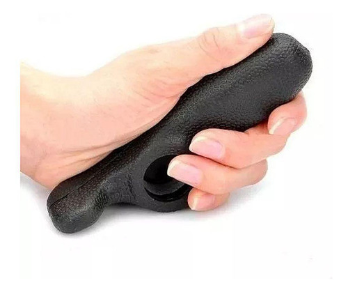 Bar End Emborrachado Ergonômico Chifre Guidão Bike Bicicleta