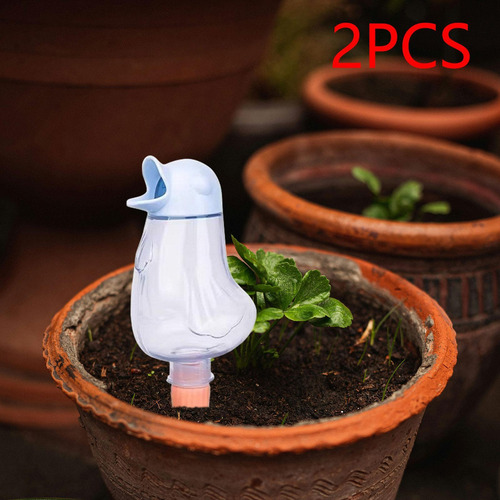 Bebedero Automático Para Plantas, Riego Por Goteo, 2 Piezas