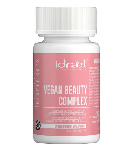 Suplemento Dietas Vegan Beauty Complex Beauty Capsulas