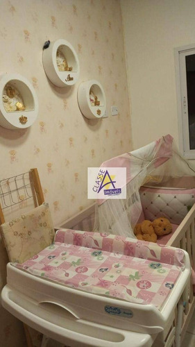 Imagem 11 de 23 de Apartamento Com 2 Dormitórios À Venda, 50 M² Por R$ 270.000 - Jardim Santo Alberto - Santo André/sp - Ap0865