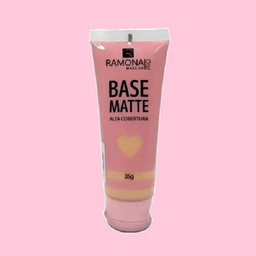 Kit 12 Base Matte Cor 01 Nude 35gr - Ramona Make Up