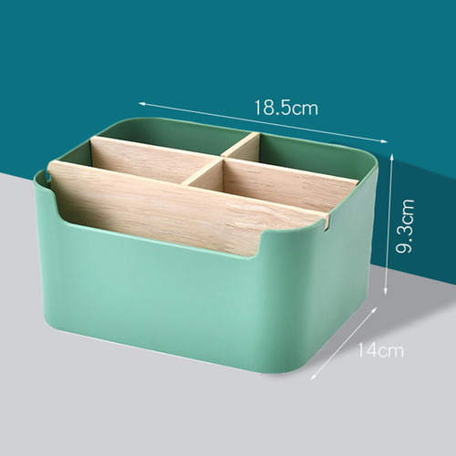 Soporte De Control Remoto Cosmético Cuadrado Verde