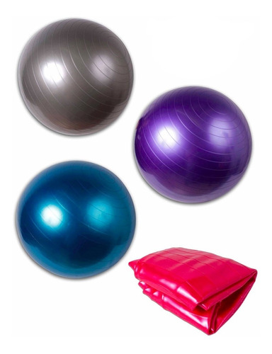 Imagen 1 de 6 de Pelota Pilates Balon Ideal Para Fisioterapia, Gimnasio, Yoga