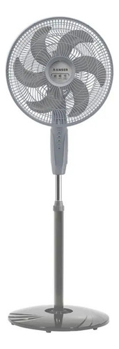 Ventilador De Pie Ranser 16 - Eficiente, Moderno Y Economic Cantidad De Aspas 3 Estructura Gris Aspas Gris Diámetro 16 Material De Las Aspas Plástico