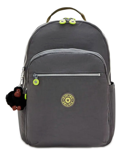Mochila Kipling Seoul Lap Cinza I42751dx