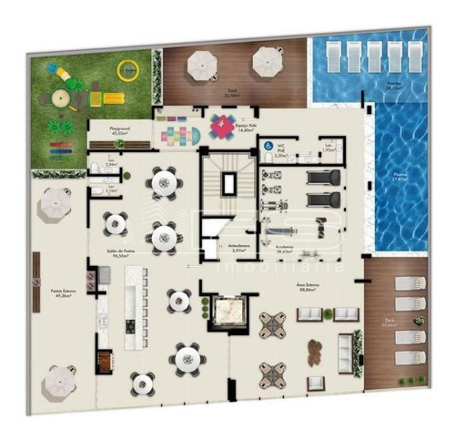 Imagem 12 de 12 de Riverside Palace - 3 Suites Quadra Mar Itapema - 2949