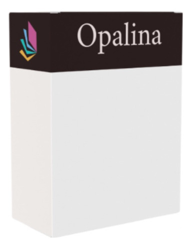 Papel Opalina Branco Liso  A4 240g/m2 Com 100 Folhas