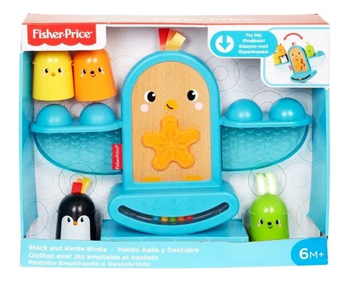Fisher Price Pollito Apila Y Descubre Estimulación Temprana