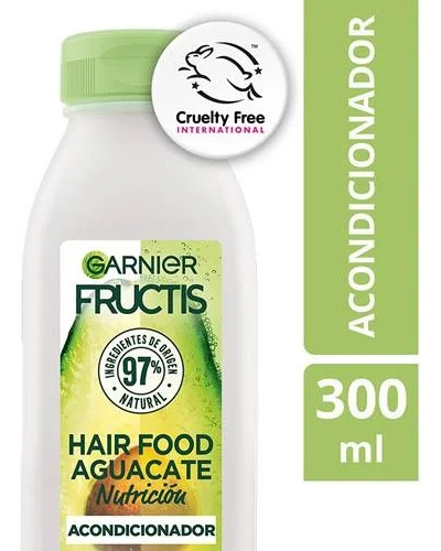 Acondicionador Hair Food Aguacate Fructis Garnier 300 Ml