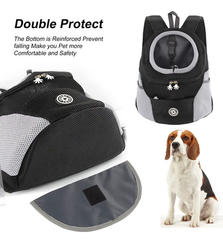 Paquete De Bolsa De Transporte For Mascotas De Doble Hombro