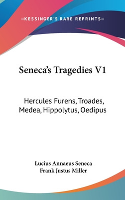 Libro Seneca's Tragedies V1: Hercules Furens, Troades, Me...