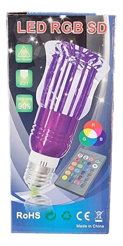 Ampolleta Led Rgb Sd