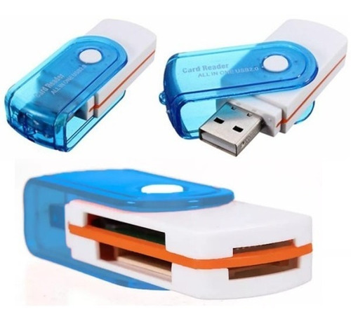 Lector De Memoria Usb 2.0 Sd, Microsd, Sdhc,stick Produo,m2®