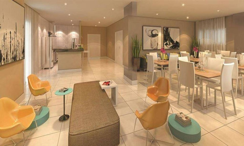 Imagem 5 de 7 de Apartamento, 2 Dorms Com 79 M² - Caiçara - Praia Grande - Ref.: Afc2 - Afc2
