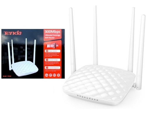 Tenda Router Repetidor Wifi Extensor Rango Rompemuros Fh456