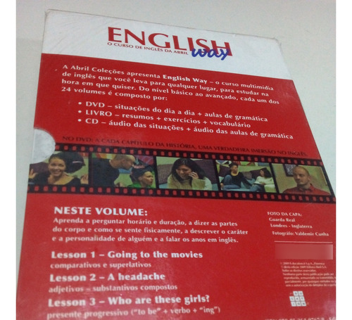 English Way 6-o Curso De Inglês Da Abril (lacrado).