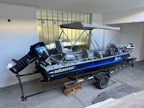 Bote De Aluminio Con Motor Tohatsu 50 Hp Año 2018