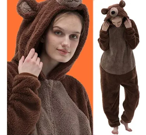 Pijama de oso hombre hotsell