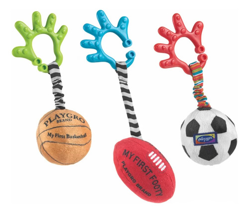 Sonajero Pelotas Baby Sports Balls Playgro