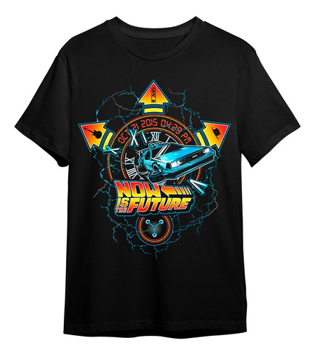 Polera Now Is The Future - Back To The Future - Holy Shirt